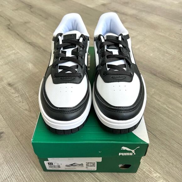 Puma Cali Dream Platform in Black and White size 9.5 women’s - NEW! - Picture 5 of 12